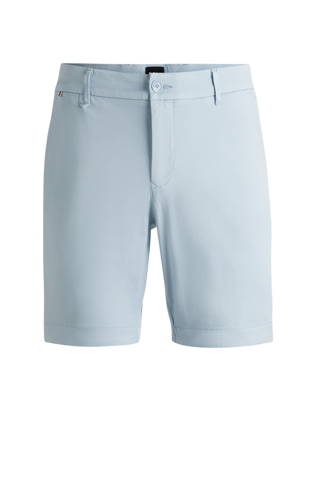 Boss Slim-fit shorts in stretch-cotton twill