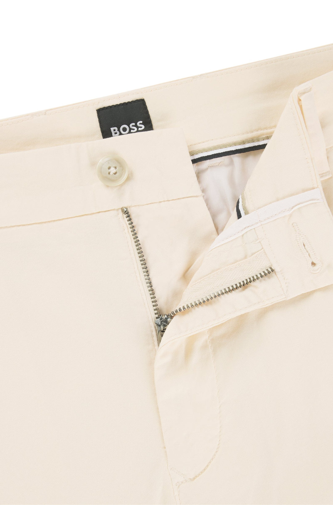 Boss Slim-fit shorts in stretch-cotton twill