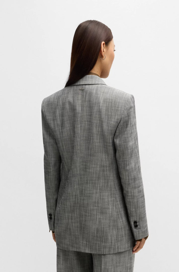 BOSS REGULAR-FIT DOUBLE-BREASTED BLAZER