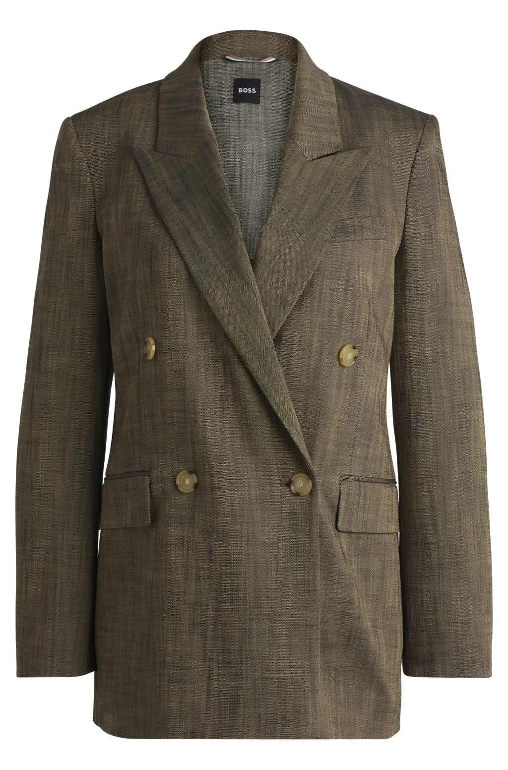BOSS REGULAR-FIT DOUBLE-BREASTED BLAZER