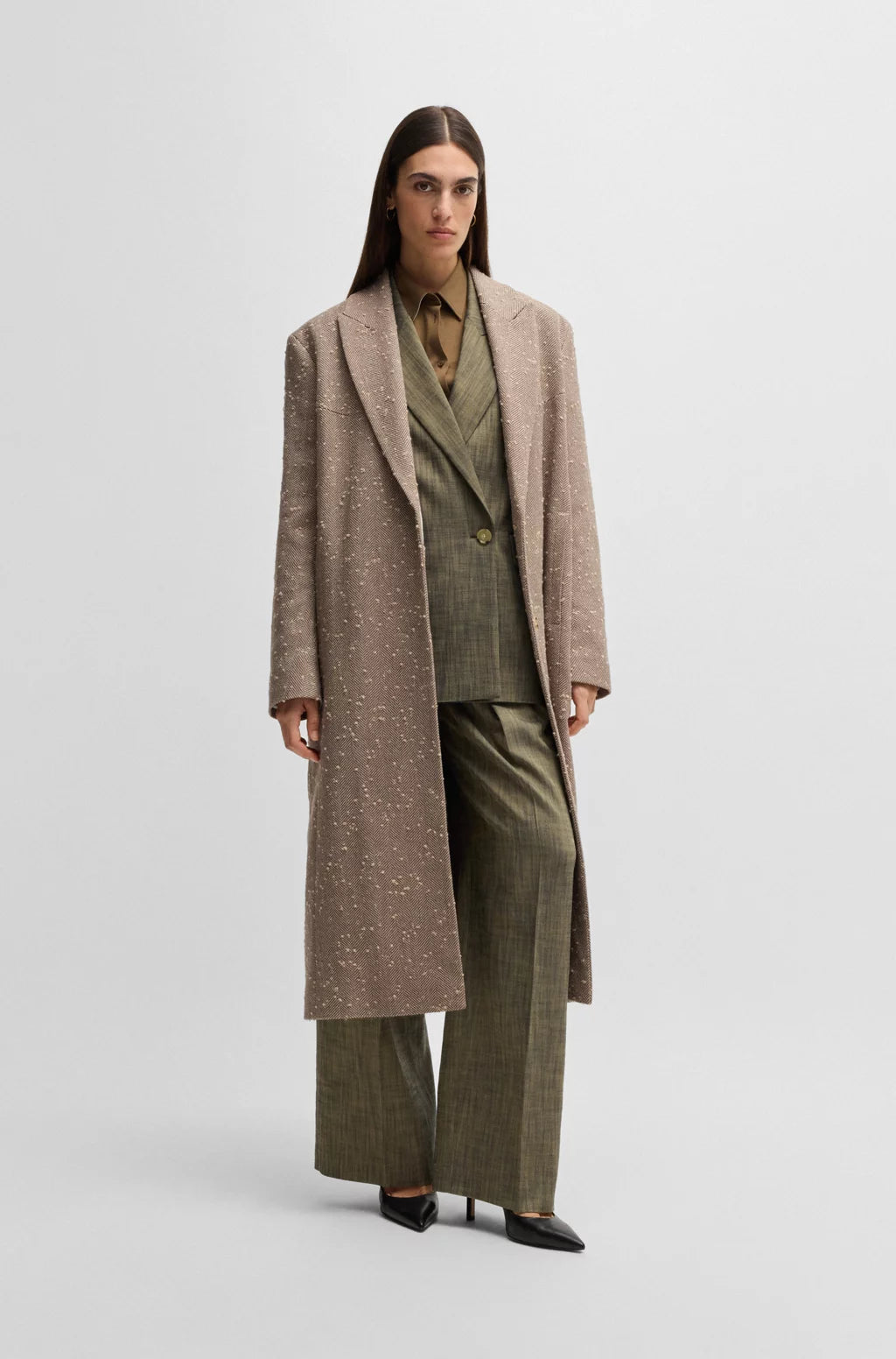 BOSS REGULAR-FIT DOUBLE-BREASTED BLAZER