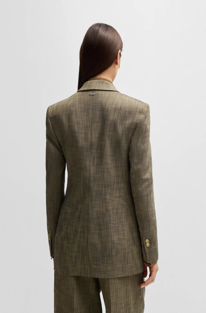 BOSS REGULAR-FIT DOUBLE-BREASTED BLAZER