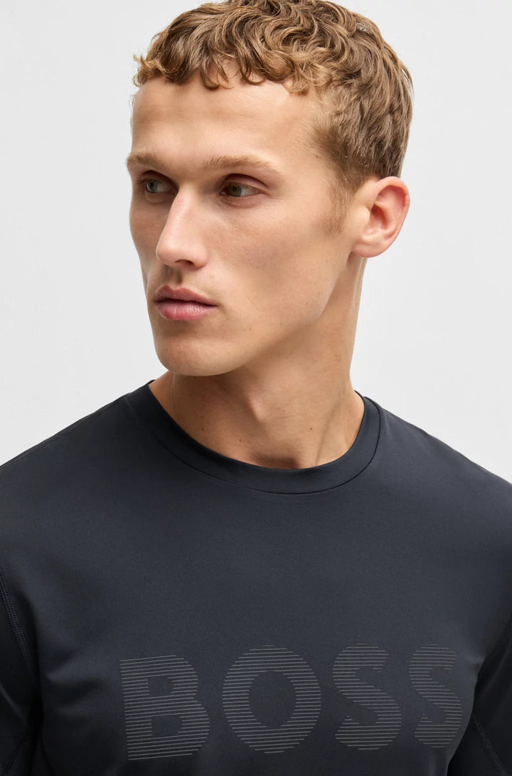 BOSS ACTIVE SLIM-FIT T-SHIRT WITH MOISTURE MANAGEMENT