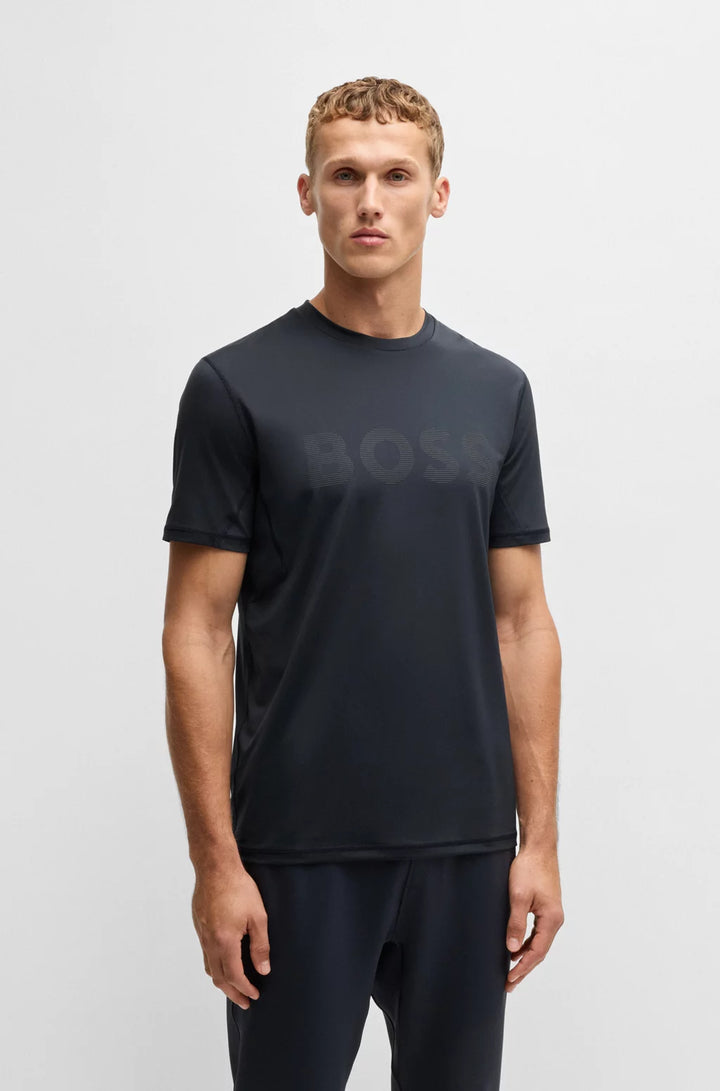 BOSS ACTIVE SLIM-FIT T-SHIRT WITH MOISTURE MANAGEMENT