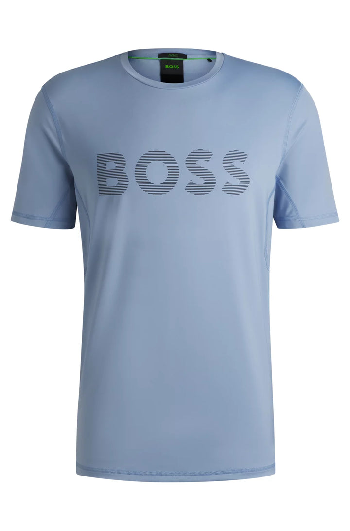 BOSS ACTIVE SLIM-FIT T-SHIRT WITH MOISTURE MANAGEMENT