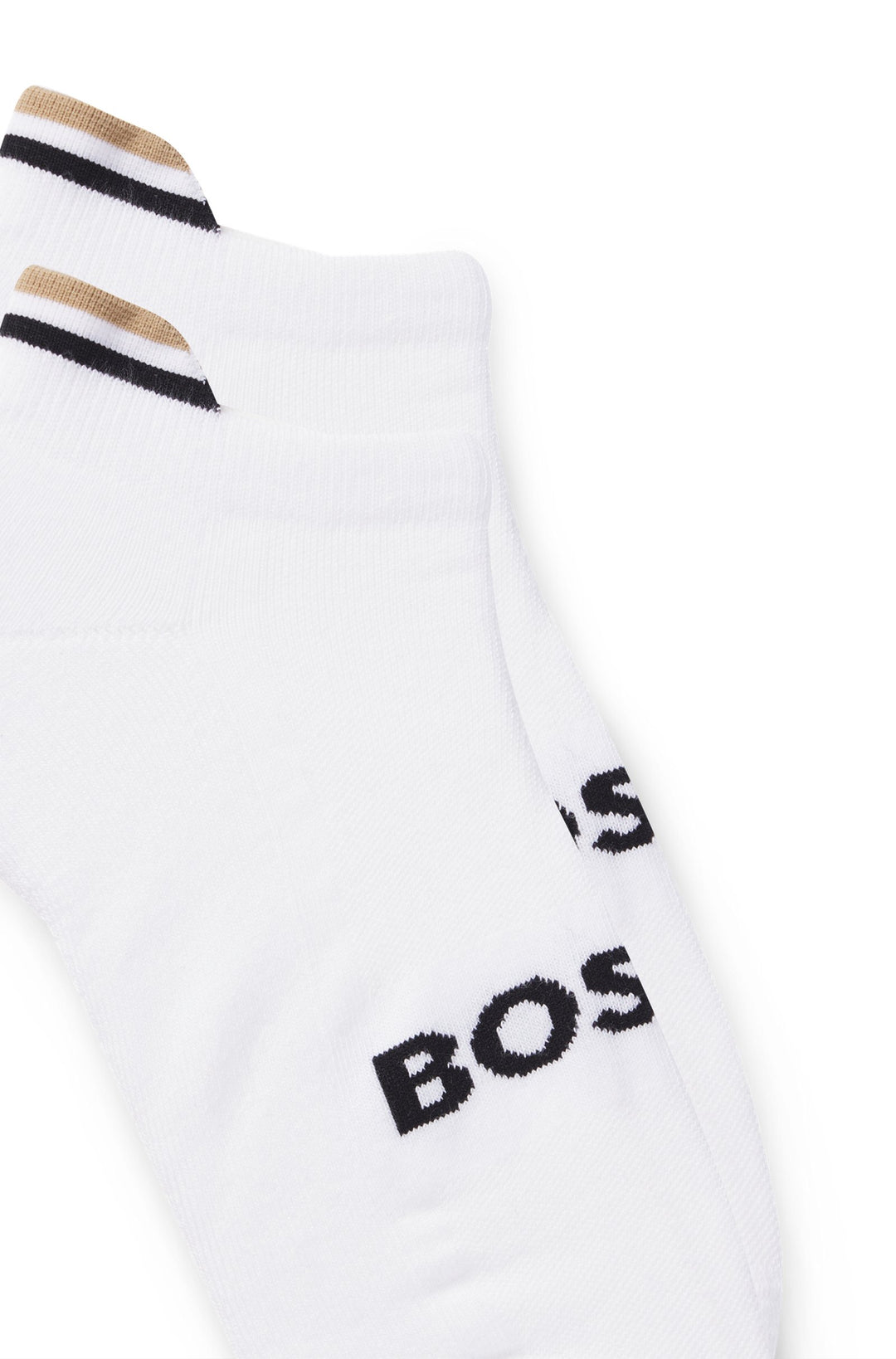 Boss Two-pack of ankle socks with logo details
