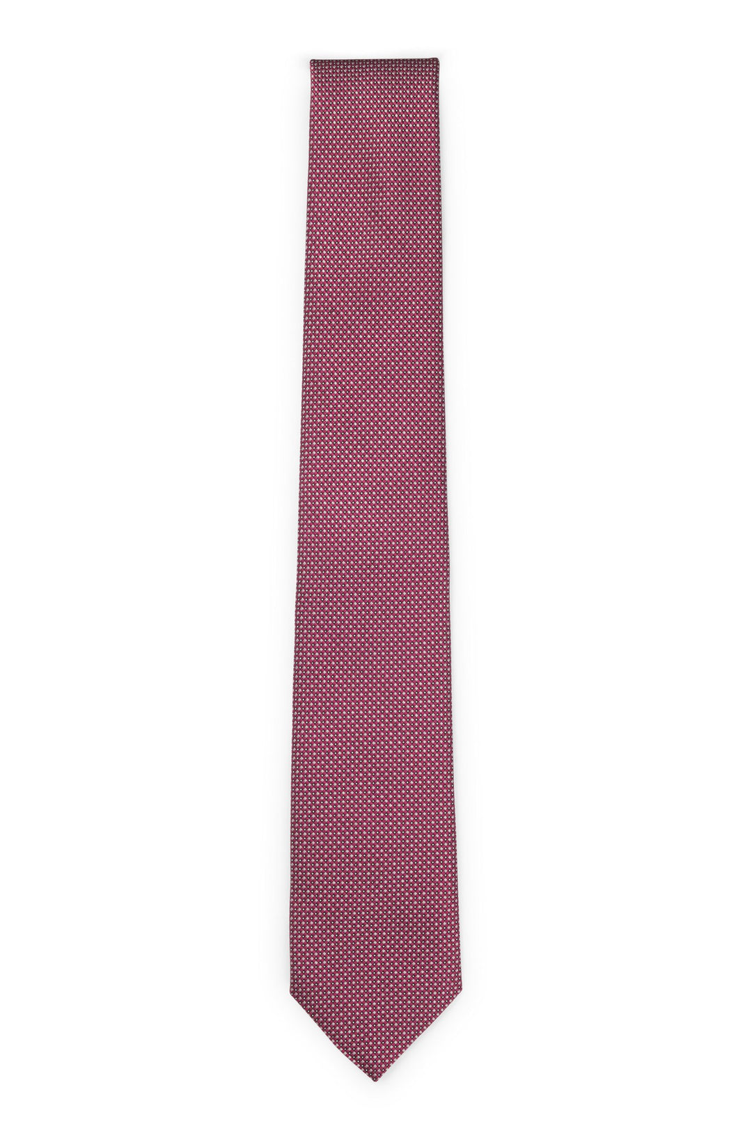 Boss Silk-blend tie with jacquard pattern
