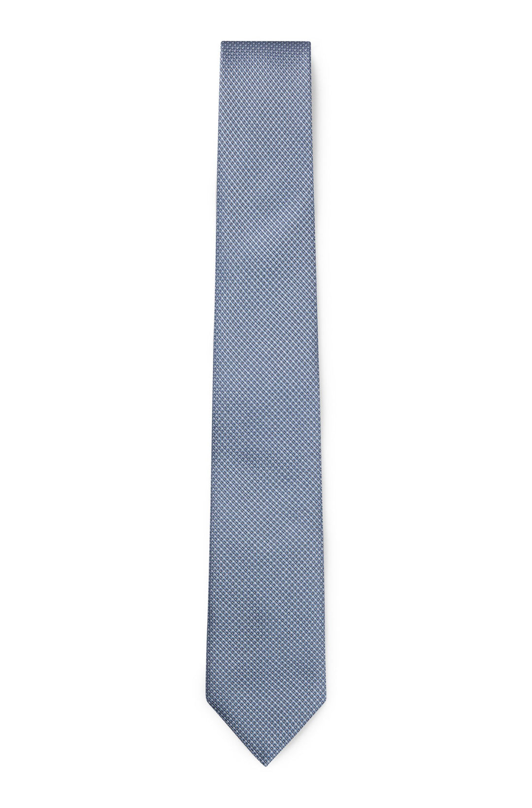 Boss Silk-blend tie with jacquard-woven pattern