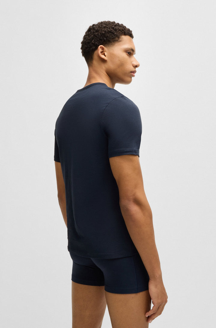 Boss Three-pack of underwear T-shirts in cotton jersey