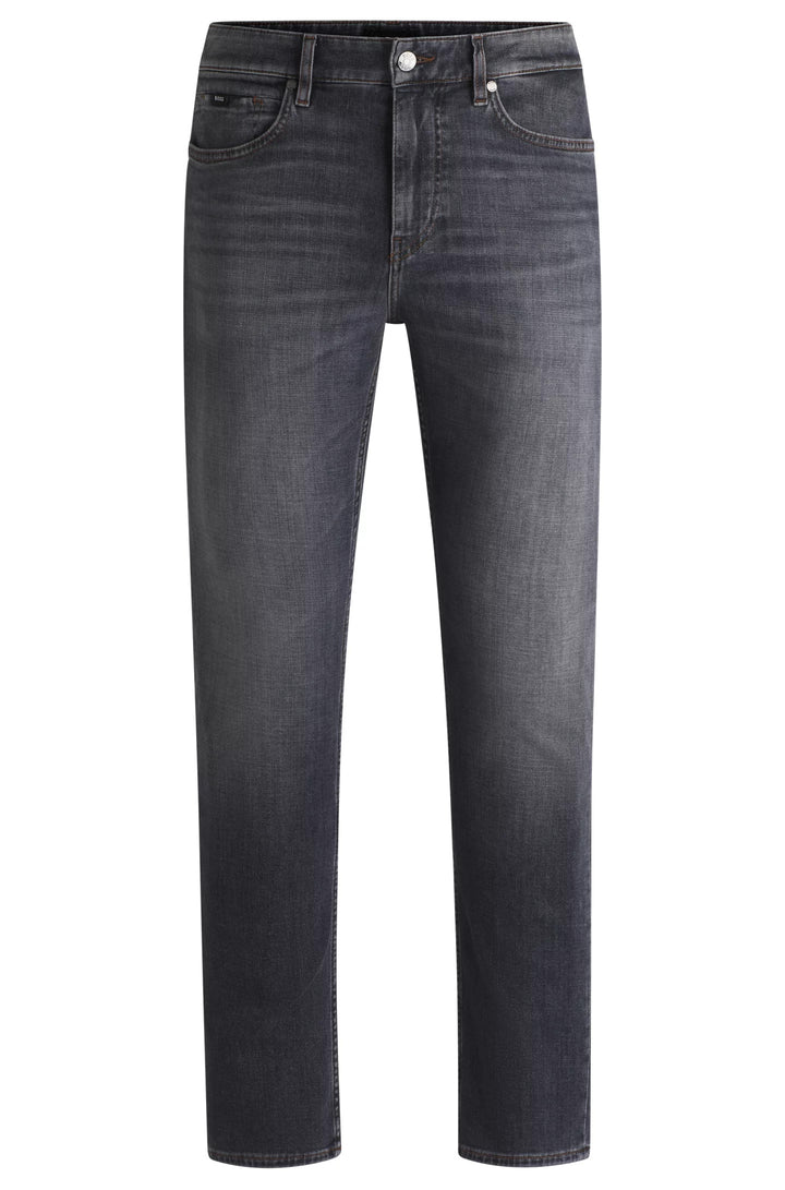 Boss Slim-fit jeans in gray soft-touch denim