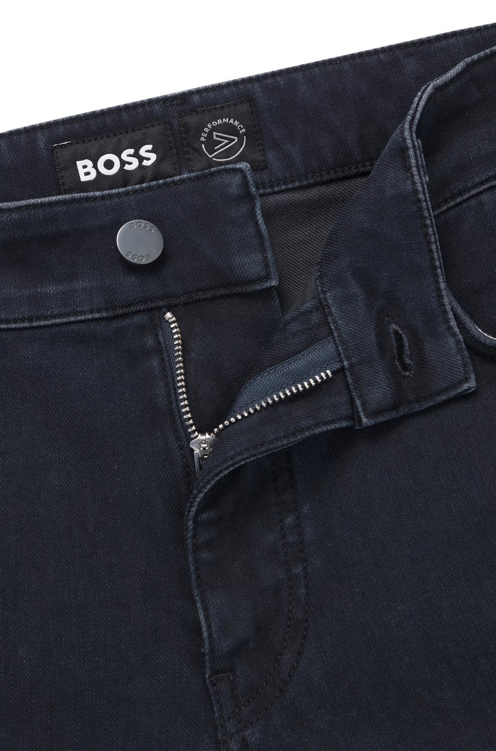 Boss Maine regular-fit jeans in performance-stretch denim