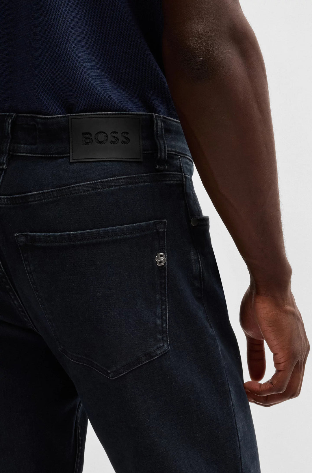 Boss Maine regular-fit jeans in performance-stretch denim