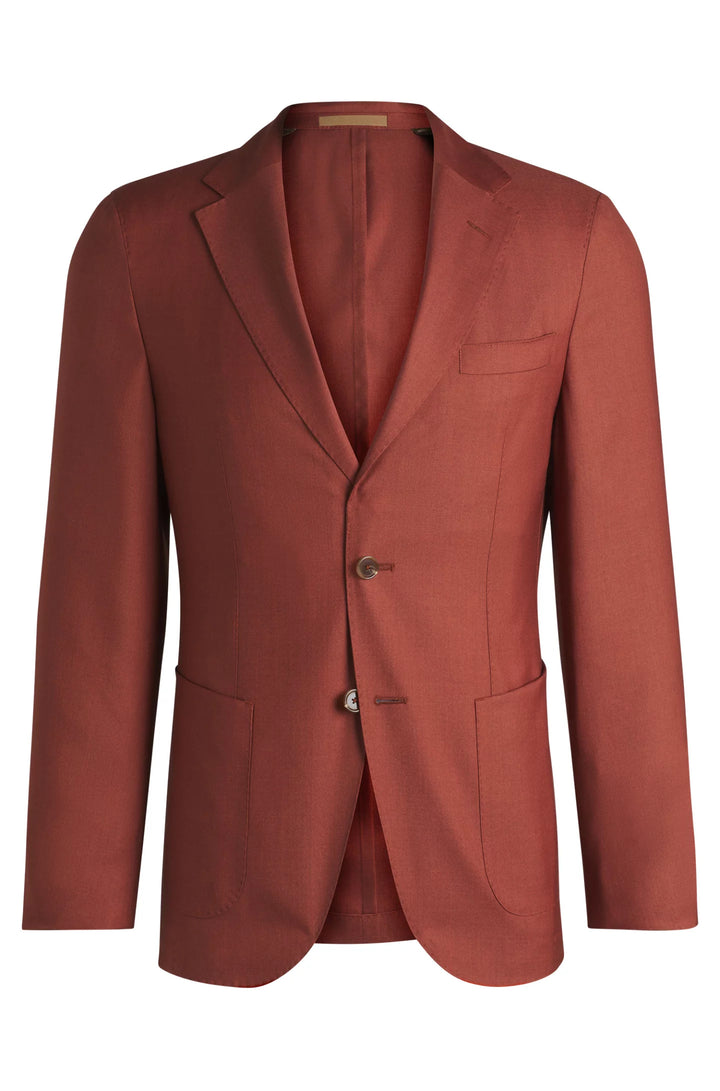Boss Slim-fit suit jacket in cashmere, wool and silk