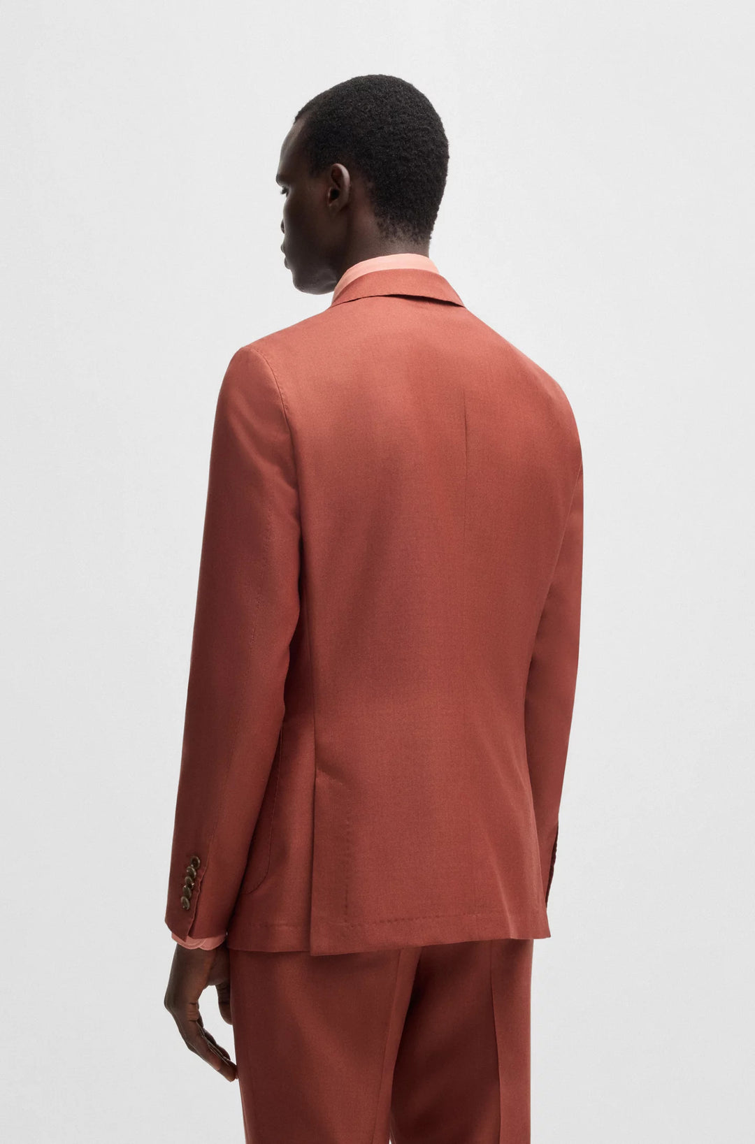 Boss Slim-fit suit jacket in cashmere, wool and silk