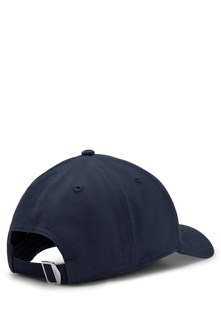 Boss Cotton-twill cap with embroidered Double B monogram