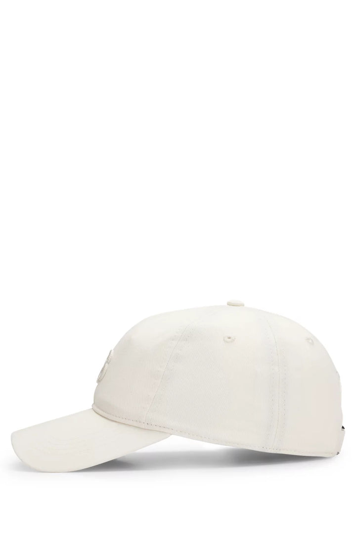 BOSS COTTON CAP WITH EMBROIDERED DOUBLE B MONOGRAM