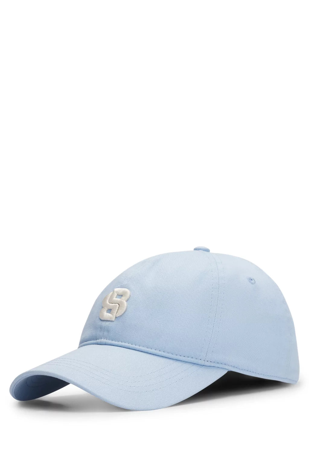 BOSS COTTON CAP WITH EMBROIDERED DOUBLE B MONOGRAM