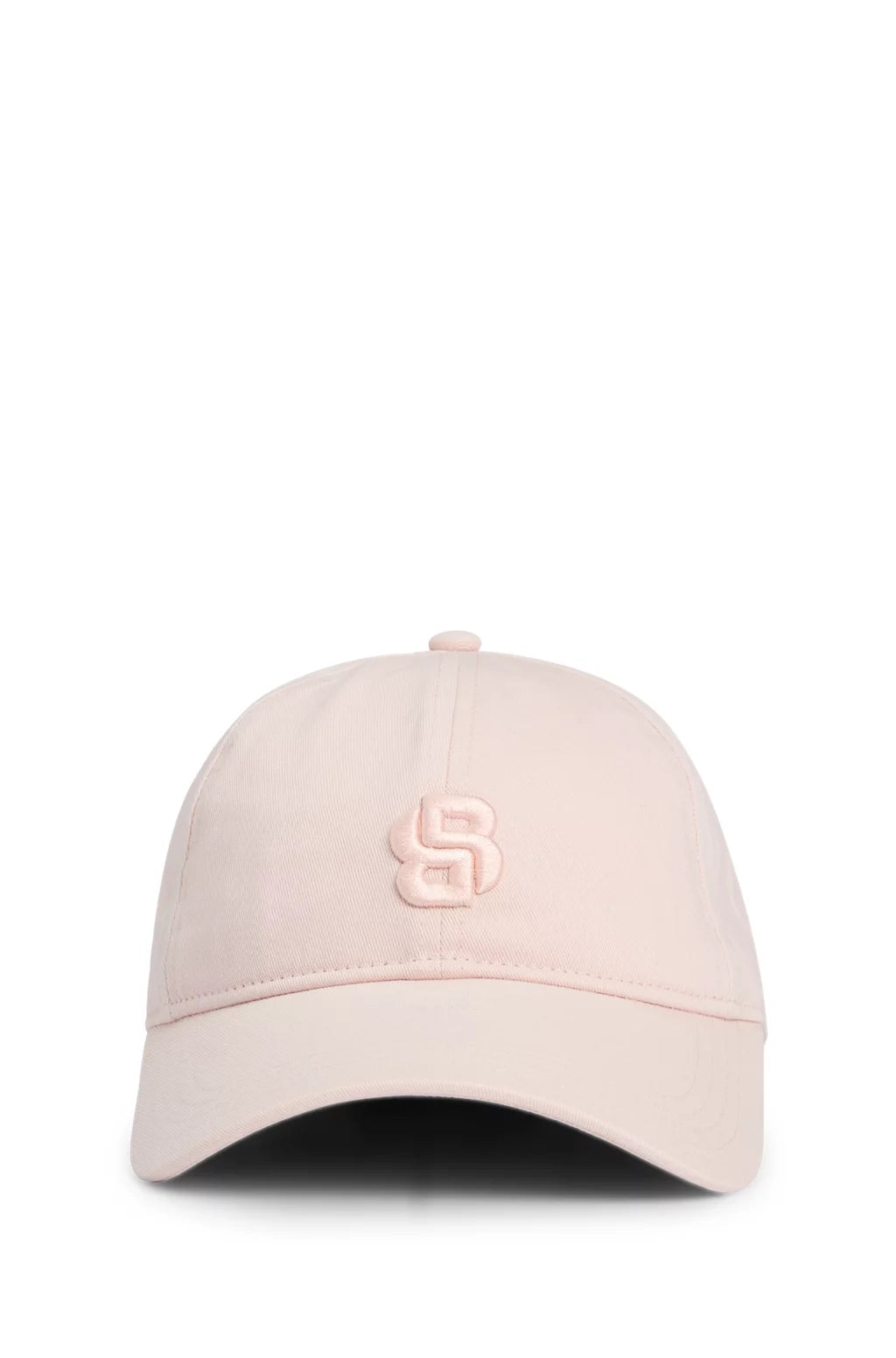 BOSS COTTON CAP WITH EMBROIDERED DOUBLE B MONOGRAM