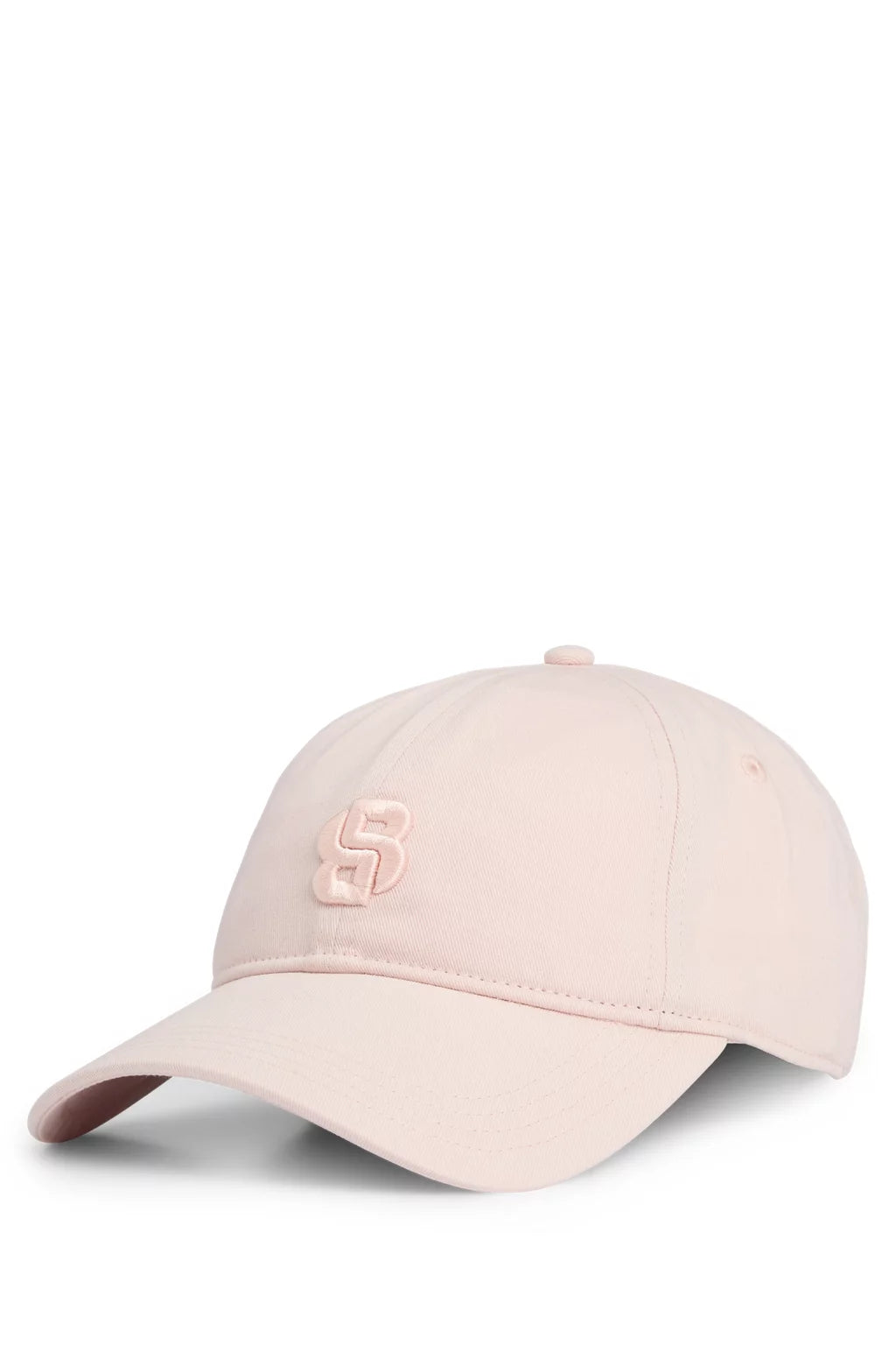 BOSS COTTON CAP WITH EMBROIDERED DOUBLE B MONOGRAM