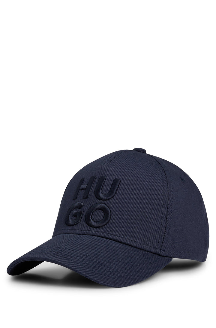 Hugo Cotton-twill cap with embroidered logo