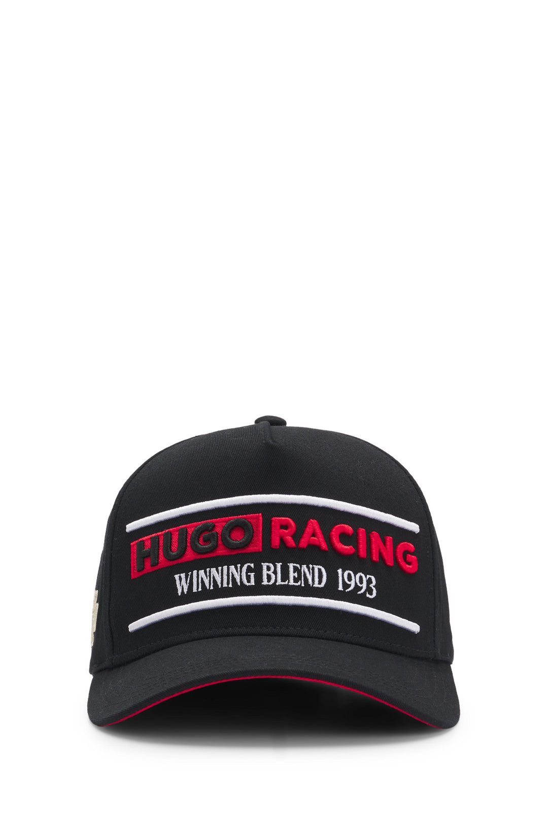 Hugo Cotton-twill cap with racing logo