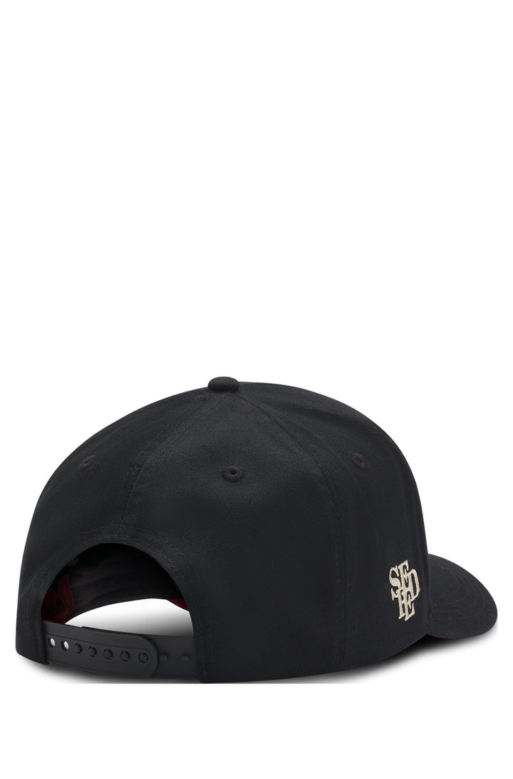 Hugo Cotton-twill cap with racing logo