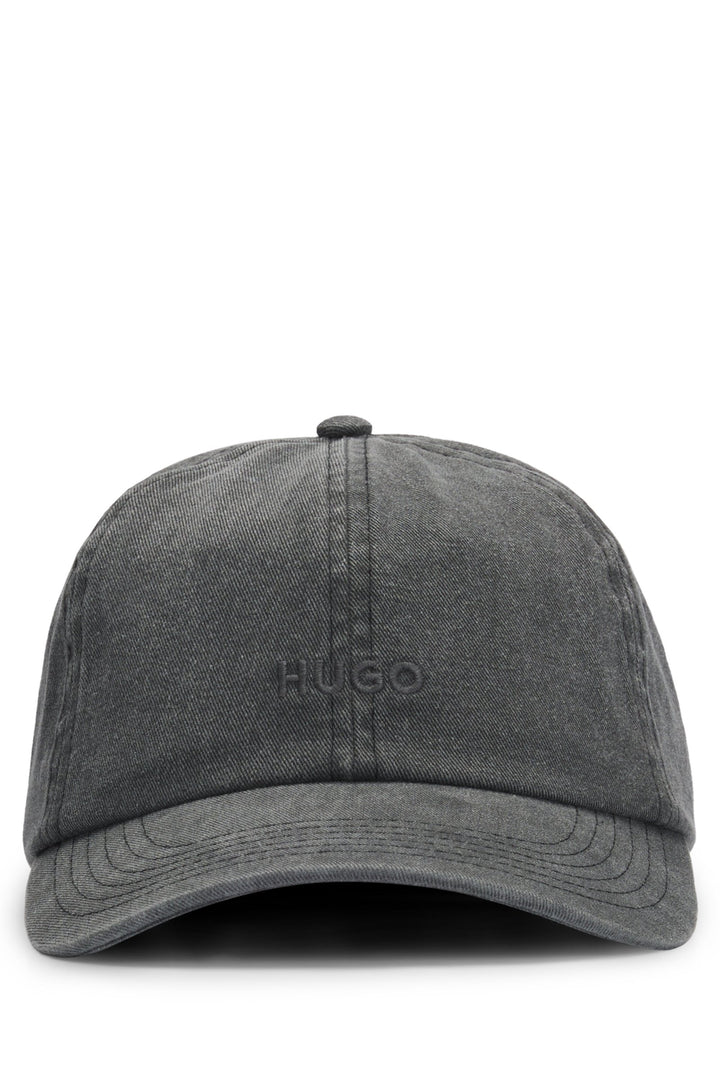 Hugo Cotton-twill 6-panel cap with embroidered logo