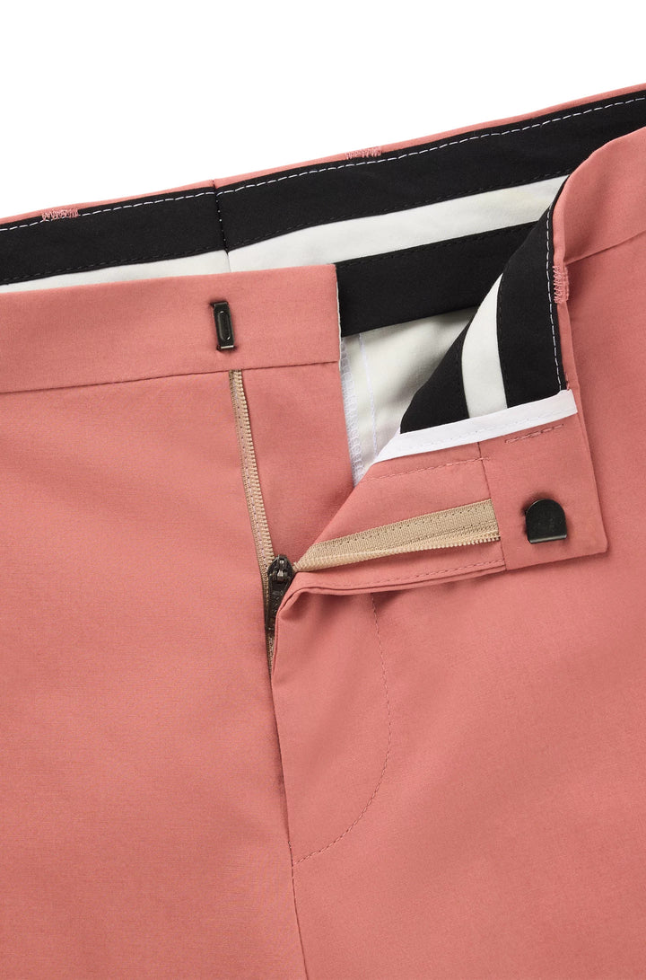 Hugo Extra-slim-fit trousers in paper-touch stretch cotton