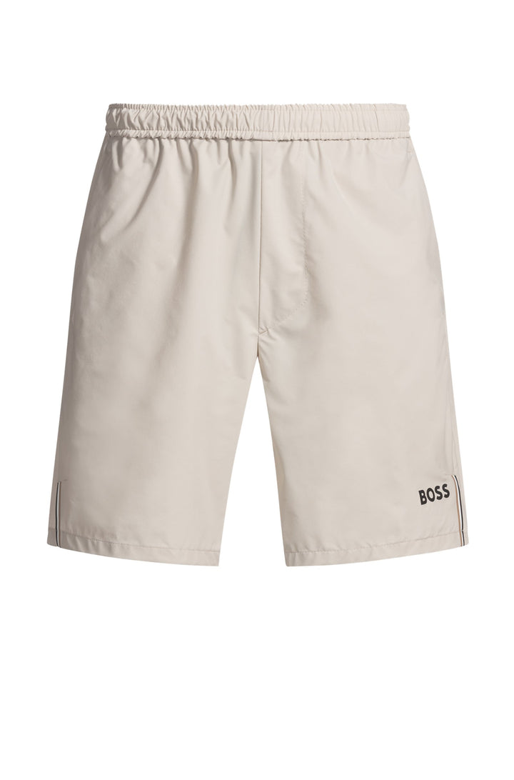 Boss Active tennis shorts in quick-dry super-stretch fabric