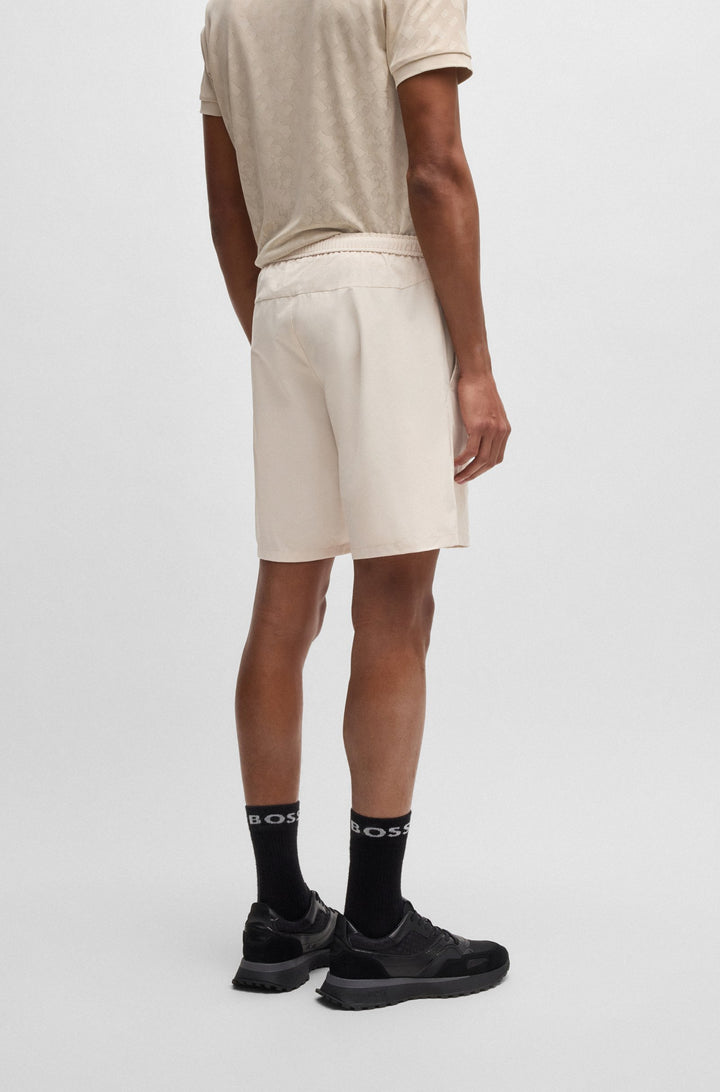 Boss Active tennis shorts in quick-dry super-stretch fabric