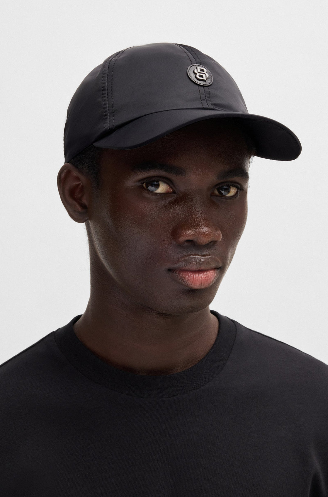 Boss Waterproof cap with Double B monogram