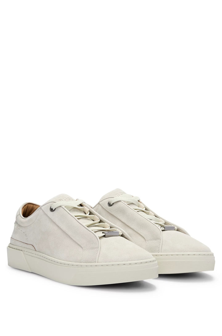 Boss Gary low-top trainers in suede