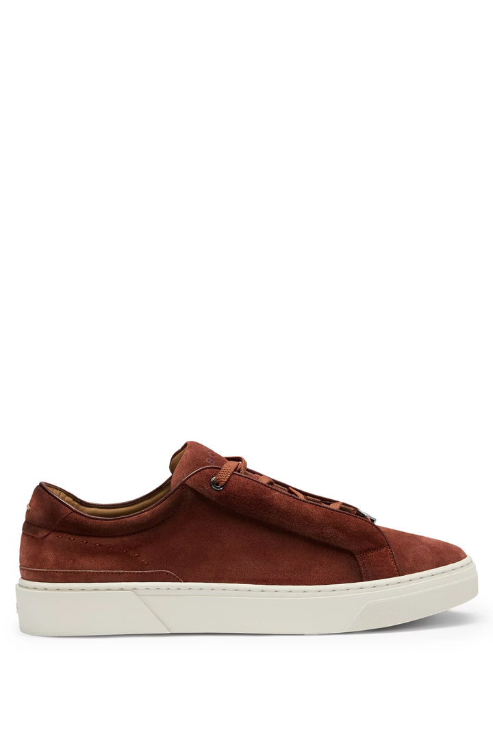 Boss Gary low-top trainers in suede