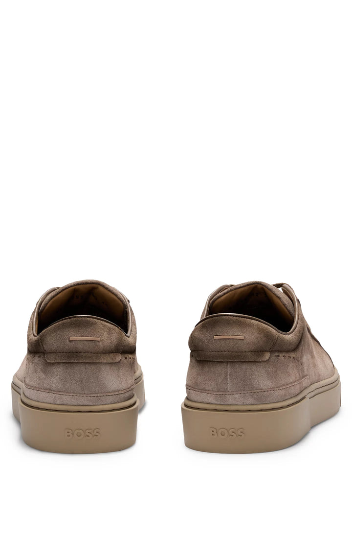 Boss Gary low-top trainers in suede