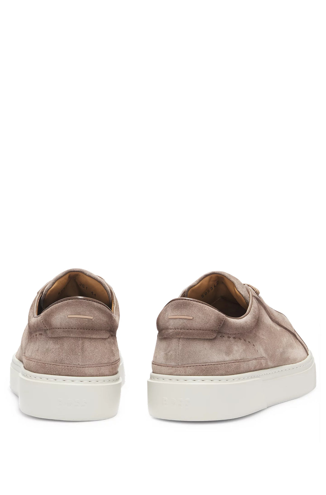Boss Gary low-top trainers in suede