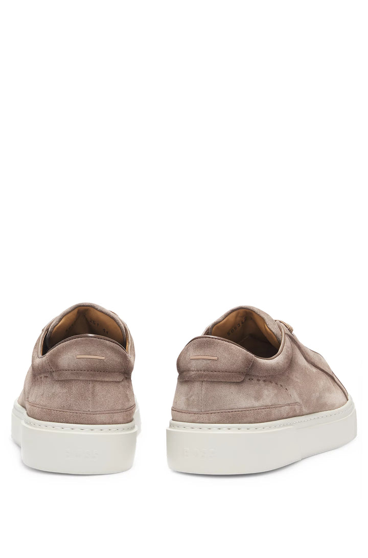 Boss Gary low-top trainers in suede
