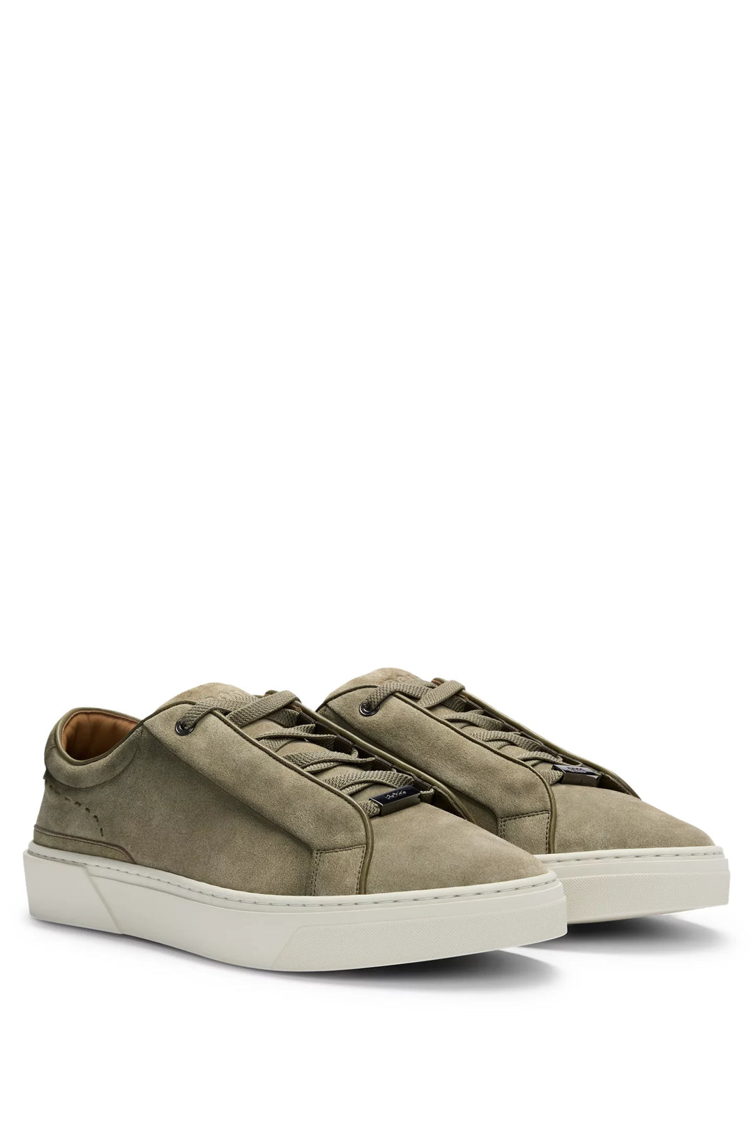 Boss Gary low-top trainers in suede