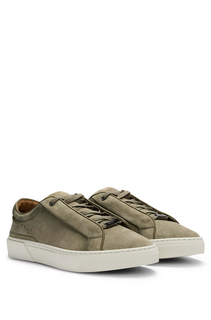 Boss Gary low-top trainers in suede