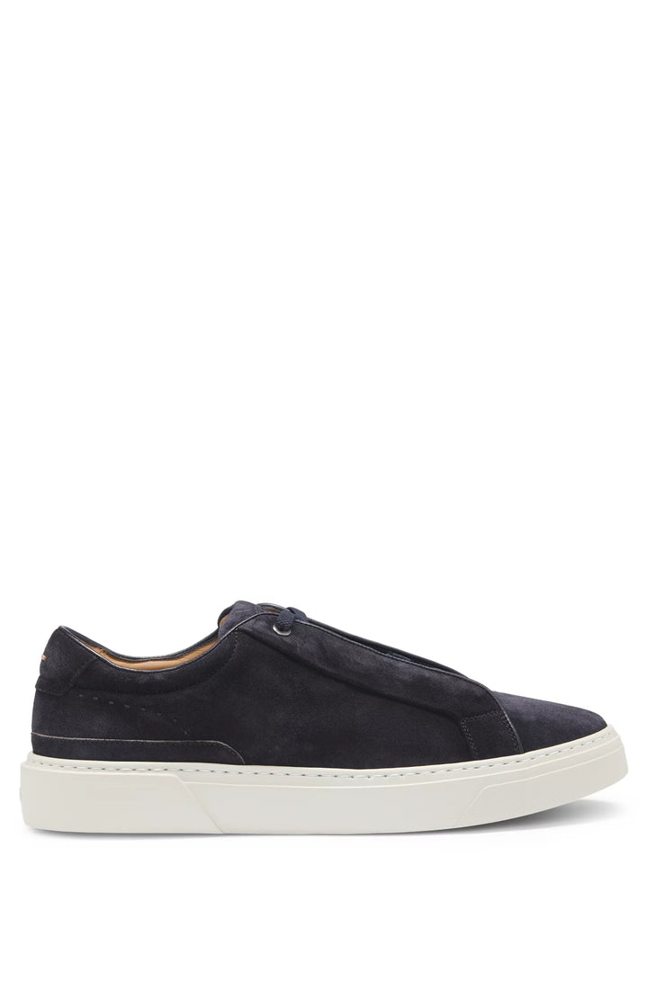 Boss Gary low-top trainers in suede