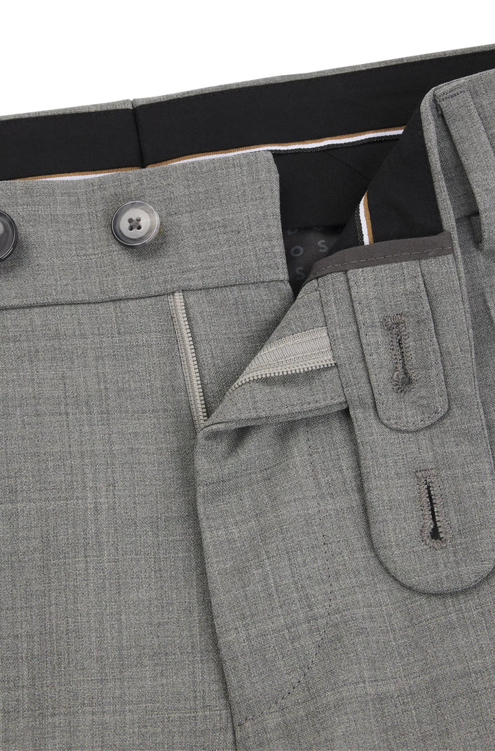 Boss Slim-fit trousers in super-stretch cloth