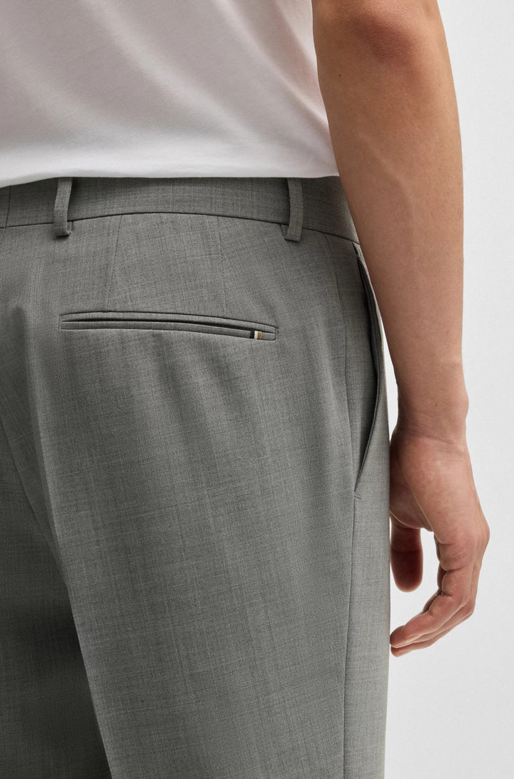 Boss Slim-fit trousers in super-stretch cloth