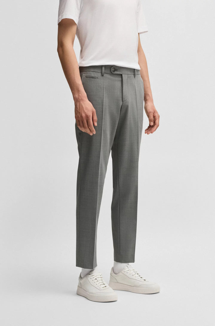 Boss Slim-fit trousers in super-stretch cloth