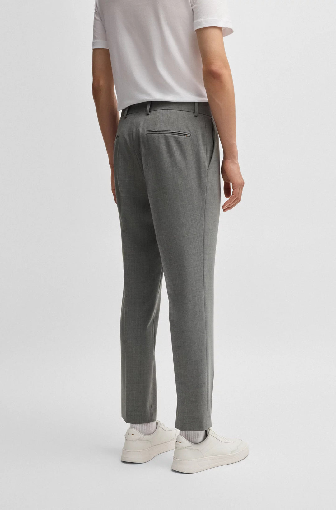 Boss Slim-fit trousers in super-stretch cloth