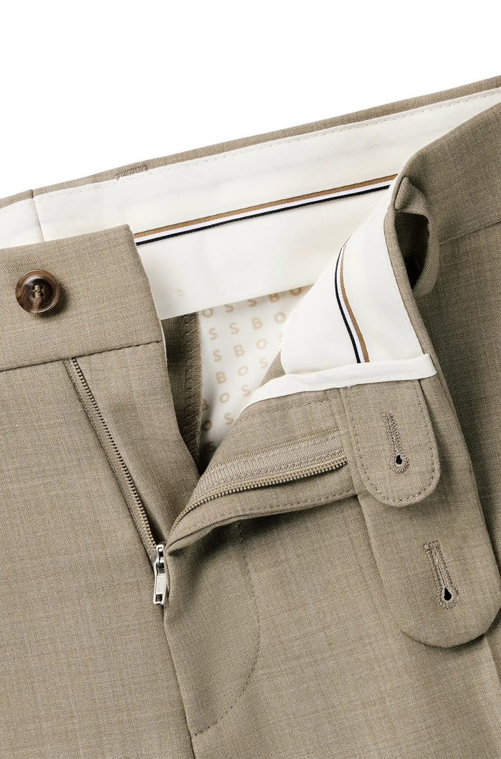 Boss Slim-fit trousers in super-stretch cloth