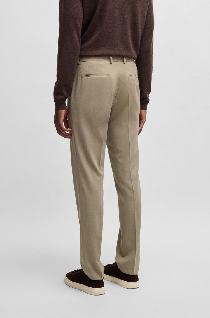 Boss Slim-fit trousers in super-stretch cloth
