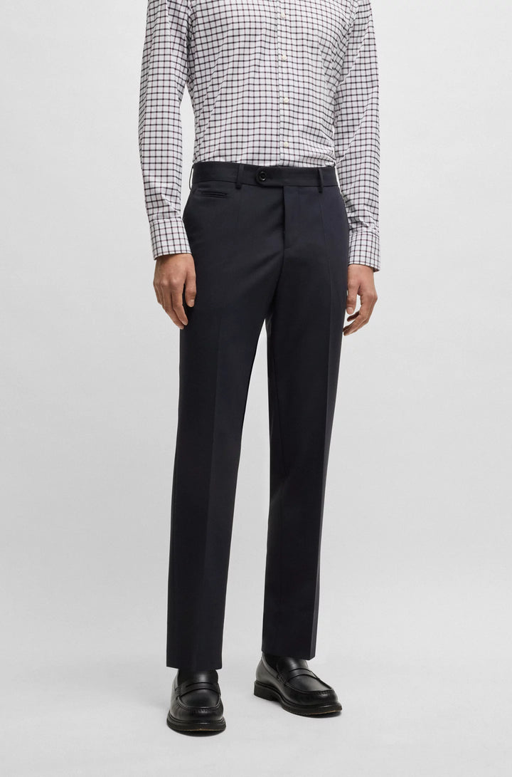 Boss Slim-fit trousers in super-stretch cloth