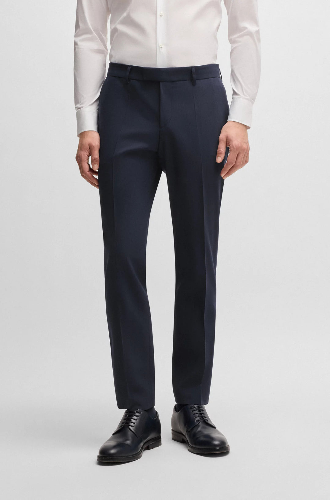 Boss Slim-fit suit in a performance-stretch wool blend