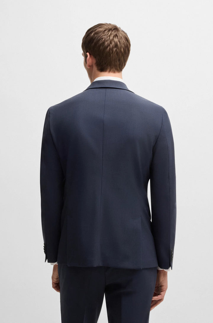 Boss Slim-fit suit in a performance-stretch wool blend