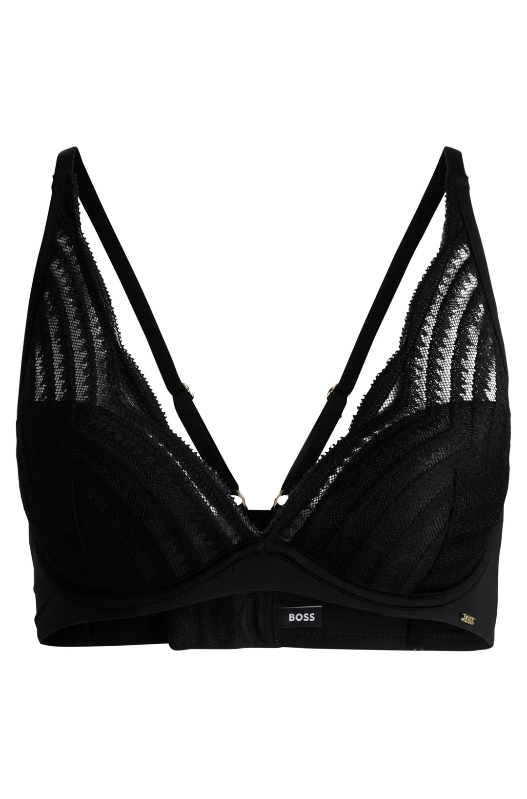 BOSS Underwired bra with padded cups and lace detailing