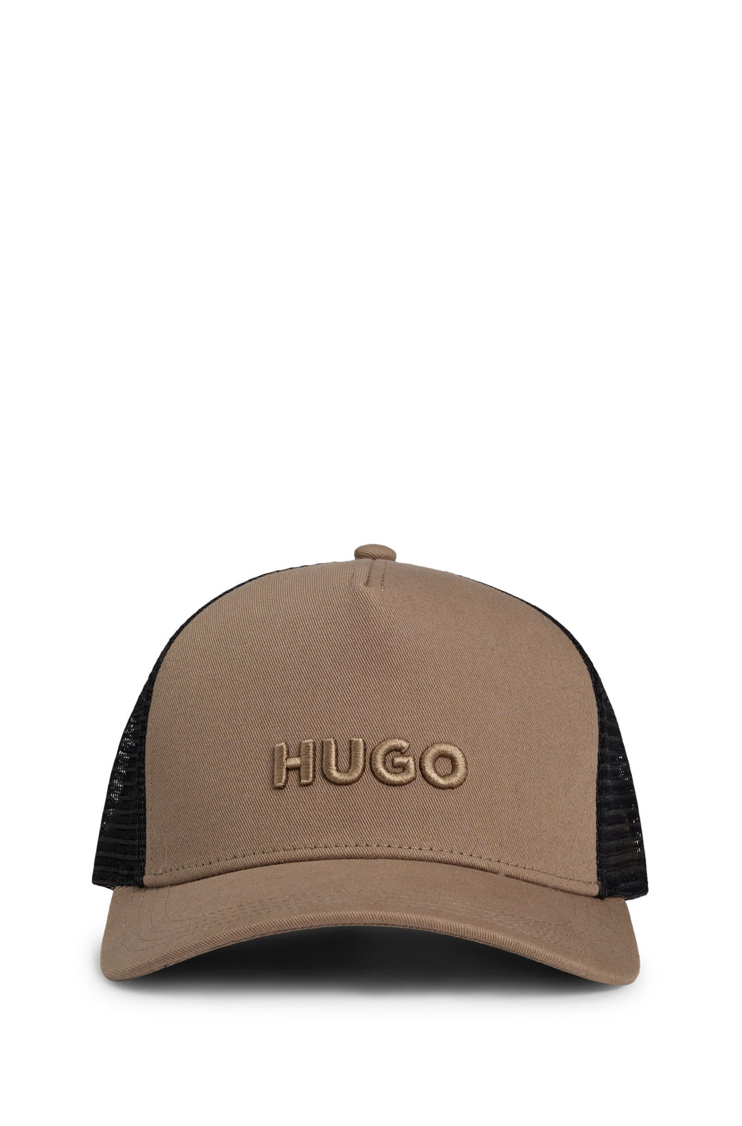 Hugo Cotton-twill cap with mesh panels